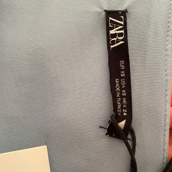 Zara Blue Mini Dress - Picture 2 of 2